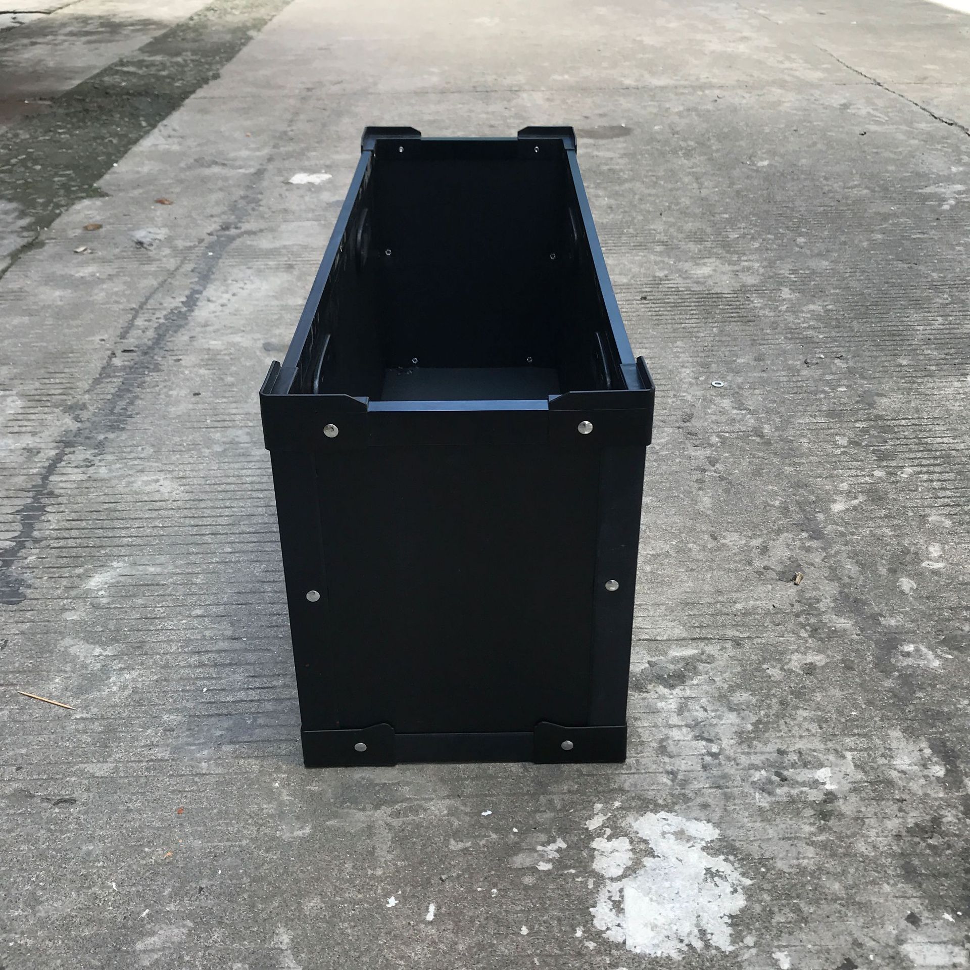 东莞pp中空板骨架箱 佛山万通板周转箱 防静电刀卡 可定做颜色