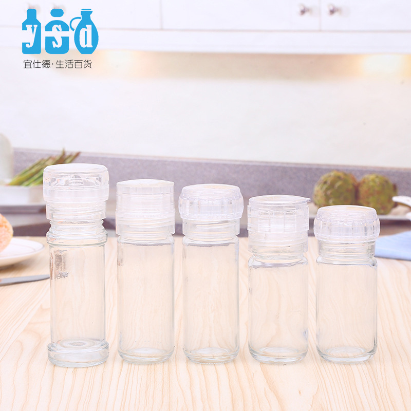 厂家直销亚克力塑料研磨器100ml大量批发零售高档手动胡椒研磨器|ms