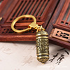 Brass protective amulet, copper keychain, for luck, creative gift, wholesale