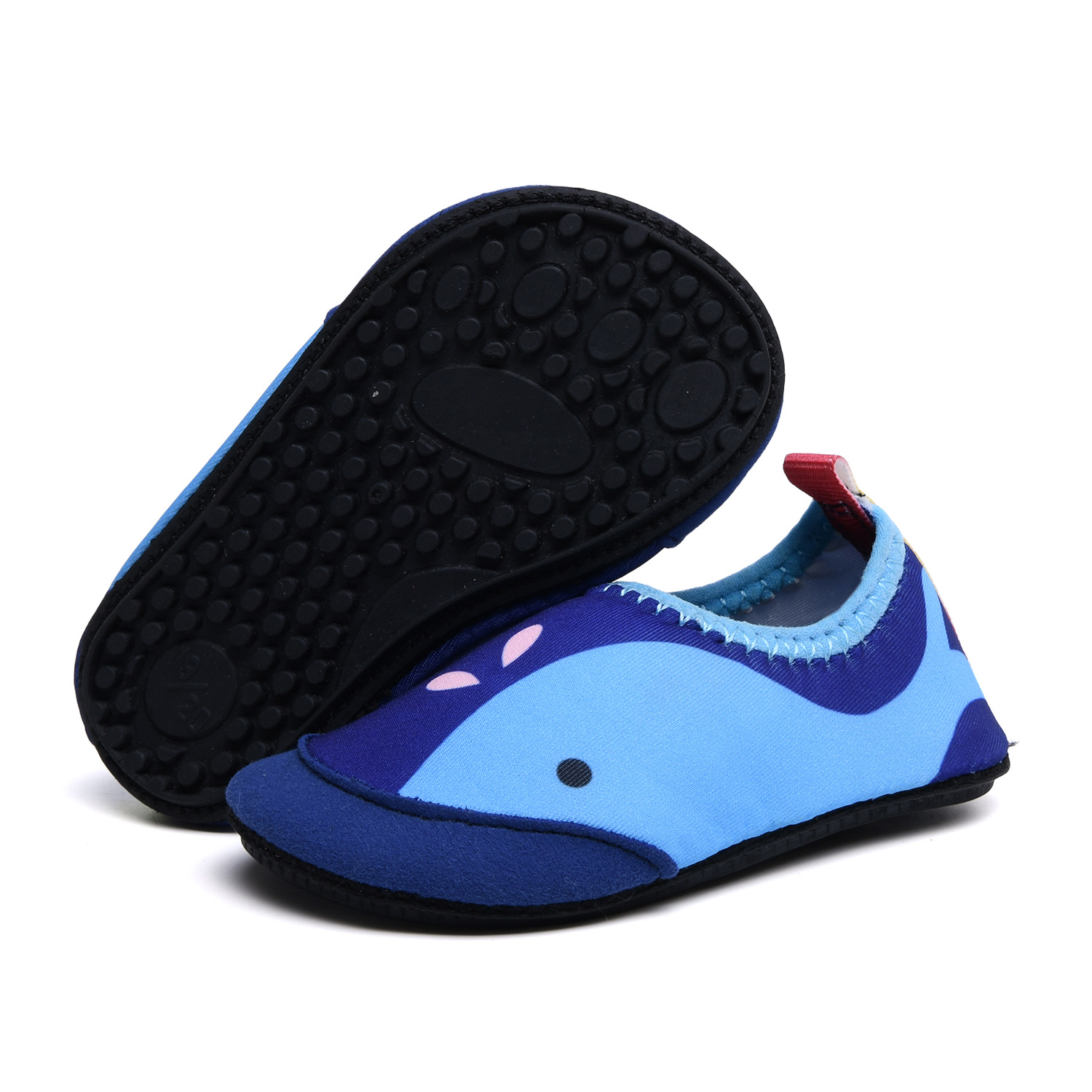 宝宝沙滩袜男女溯溪鞋户外涉水游泳软鞋防滑防割赤足冲浪贴服鞋子