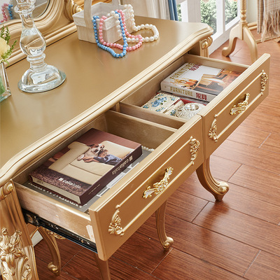 Yadi European style solid wood Dressing table dresser bedroom princess Dressers Simplicity Mini Small apartment
