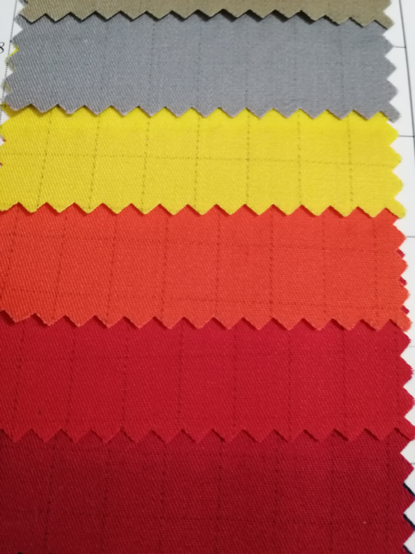 全棉、涤棉阻燃面料防护服阻燃面料；阻燃达EN531.11611阻燃棉布