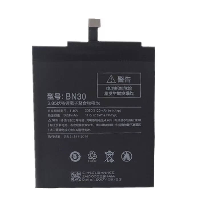 适用于小米 红米4A手机电池 BN30电池 红米4A手机内置电池