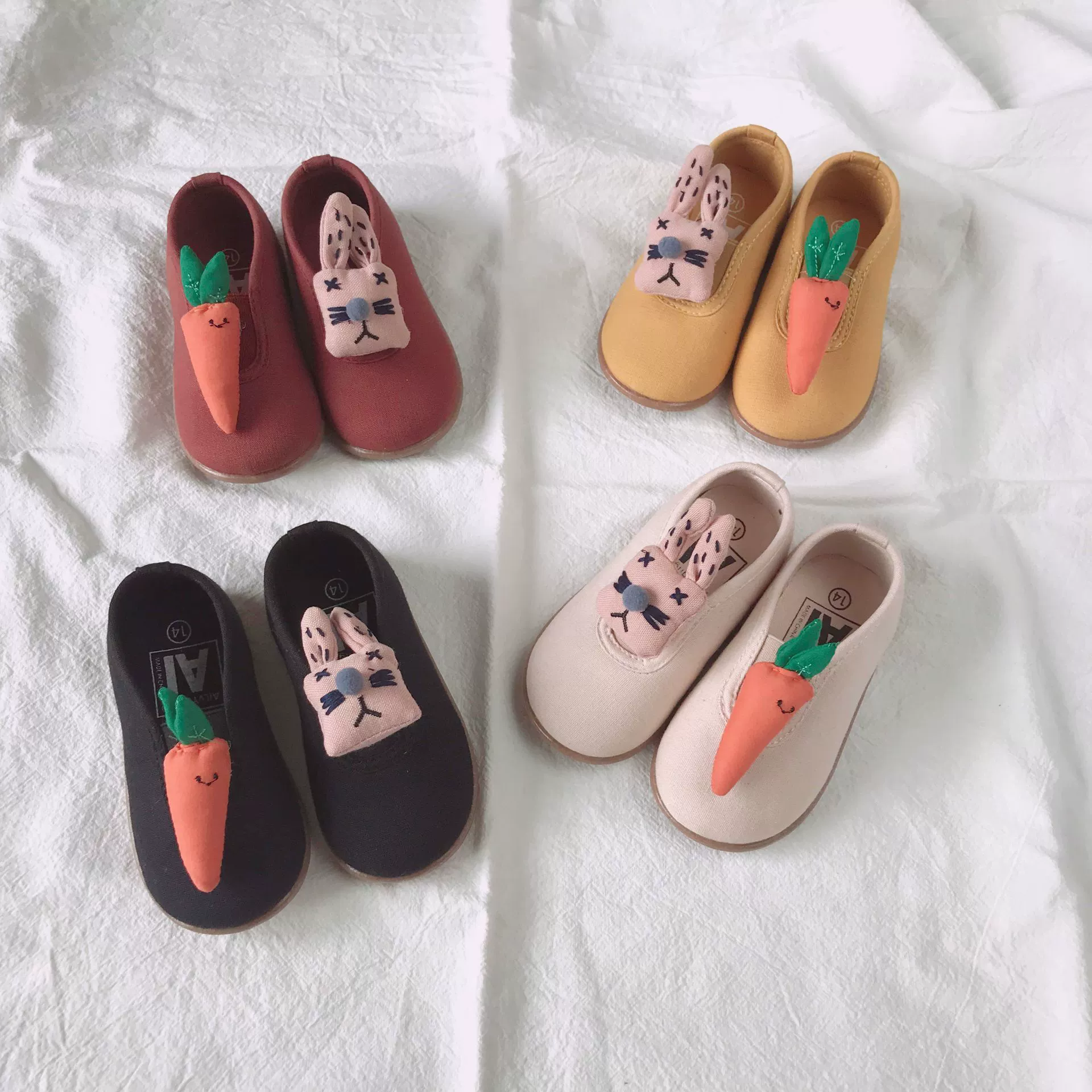 Весенняя Южная Корея Мультяшная детская парусиновая обувь для мальчиков и девочек Обувь для малышей Детский сад От 1 до 7 лет