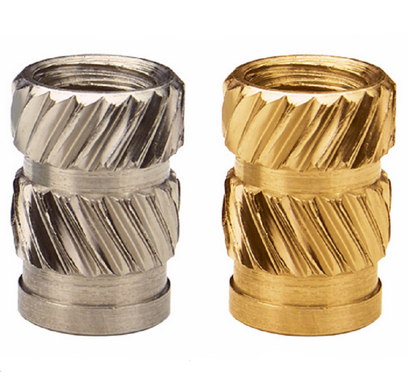 供应PEM标准嵌花铜螺母热熔铜螺母不锈钢镶嵌螺母STKB系列