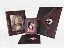 厂家供应高端婚纱影楼皮质相册结婚周年庆纪念本后期制作精美封面