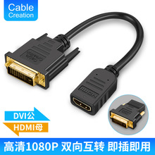 CableCreation DVI�DHDMI���D�D���^ps4��X�@���Ӹ����ҕ�D�Ӿ�