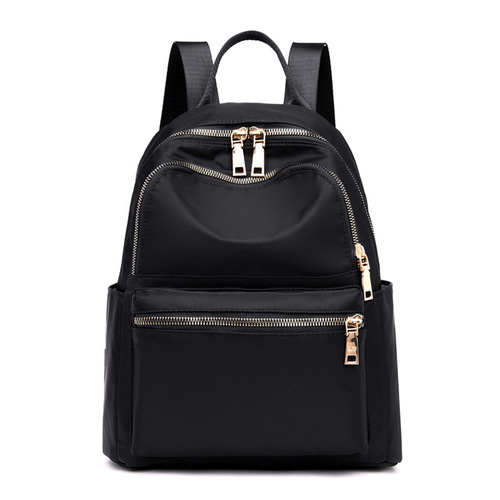 New Lightweight Oxford Cloth Dual Shoulder Bag for Women Korean Style Nylon Canvas Student Casual Women's Bag Travel Small Backpack