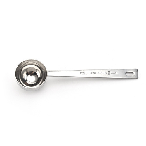 Coffee spoon, stainless steel 30ML measuring spoon, kitchen measuring spoon, milk powder measuring spoon, 15ML fruit powder spoon