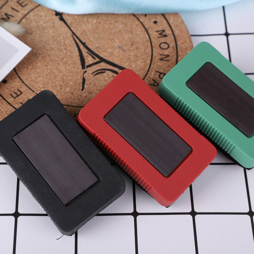 Magnetic small board eraser drawing board eraser velvety cloth eraser teaching training special board brush dustless board brush board eraser wholesale 