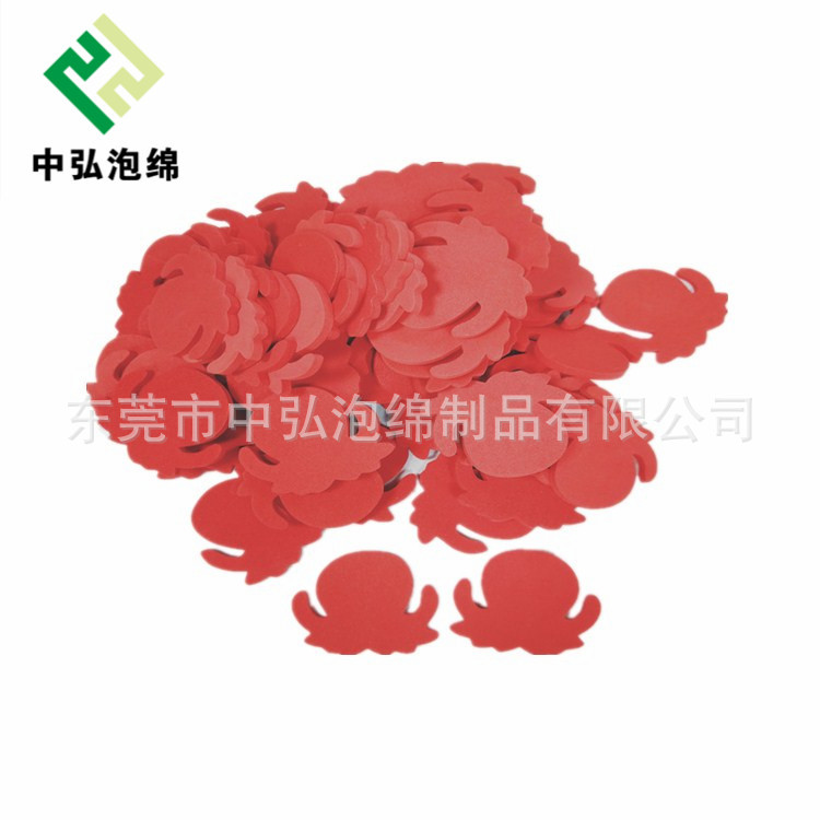 供应3孔闪粉EVA分指器 分趾器 手指分离器 美甲海绵工具