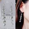 Advanced zirconium, brand earrings, high-quality style, light luxury style, wholesale