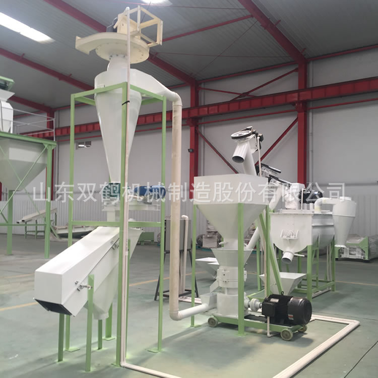 厂家加工定制简易型猪牛羊颗粒饲料生产线 鸡鸭颗粒饲料生产线