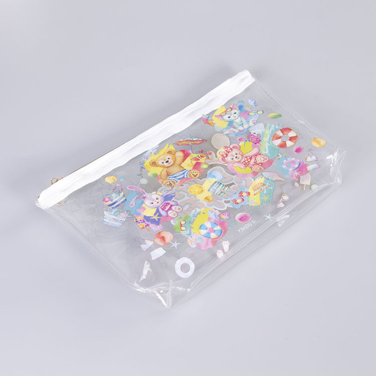 13 20.5 4cm化妆包手提拿包透明便携pvc旅行洗漱定