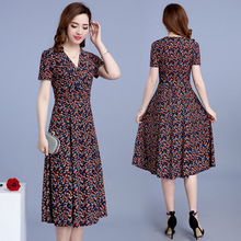 Đầm nữ thời trang, thiết kế đơn giản, màu sắc trang nhã, mẫu Hàn