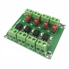 817光耦 4路电压隔离板 电压控制转接模块 驱动模块光电隔离模块