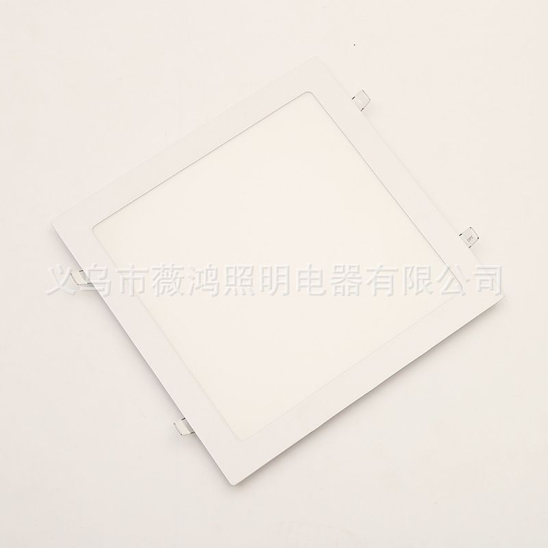 Simple incrustado blanco cálido ultra-Delgado panel de luz 12W18Wled downlight de techo de montaje abierto fundición de aluminio de ventas directas de la fábrica