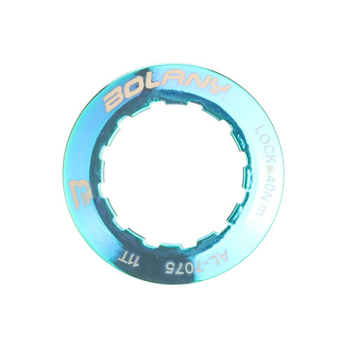 BOLANY mountain bike flywheel locking cover cassette 7075 aluminum alloy locking ring cross-border supply