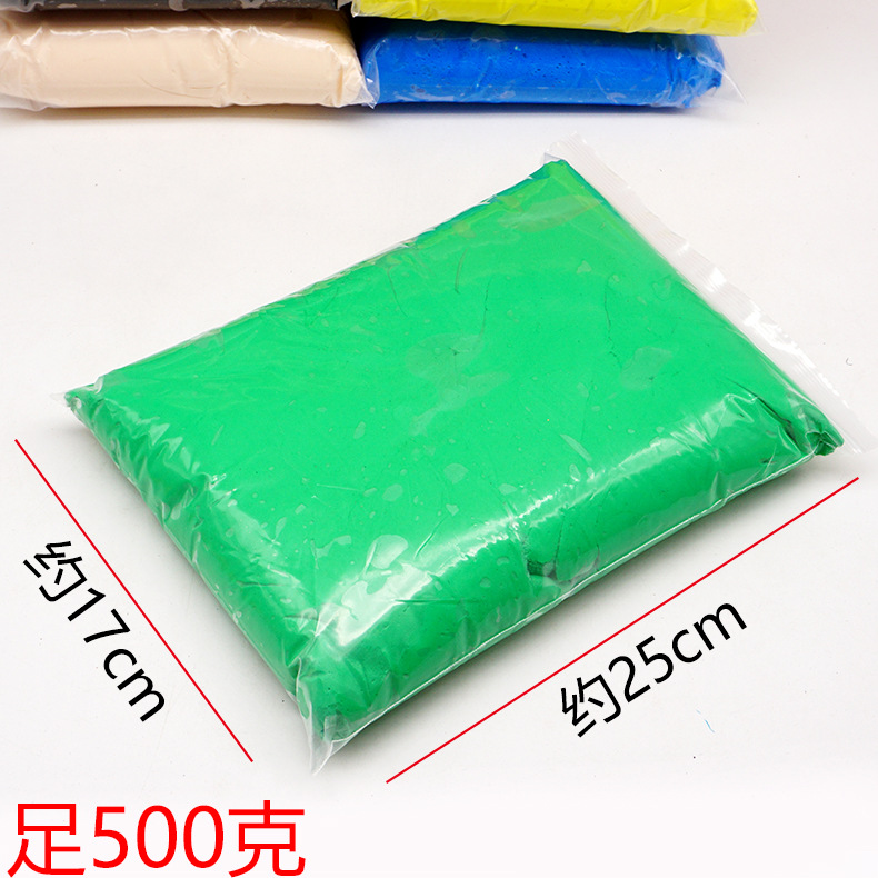 500g ultraligero arcilla kindergarten bolsa grande bolsa de arcilla de color uno Jin Espacio Arcilla Niños DIY arcilla hecha a mano