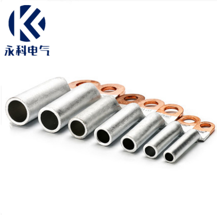 DTL-120平方铜铝过渡管 堵油铜鼻铜铝接线端头 国标 厂标A级B级