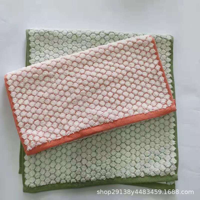 Thickened Yarn-Dyed Double-Jacquard Square Towel, Handkerchief, Face Towel, Bath Towel, Eco-Friendly, Antibacterial, Quick-Drying, Soft Thickened Yarn-Dyed Double-Jacquard Square Towel, Handkerchief, Face Towel, Bath Towel, Eco-Friendly, Antibacterial, Quick-Drying, Soft