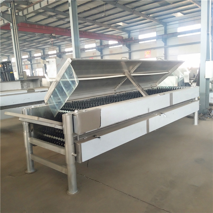 家禽烫毛打毛设备 吊挂式烫毛流水线 鸡鸭鹅全自动打毛机