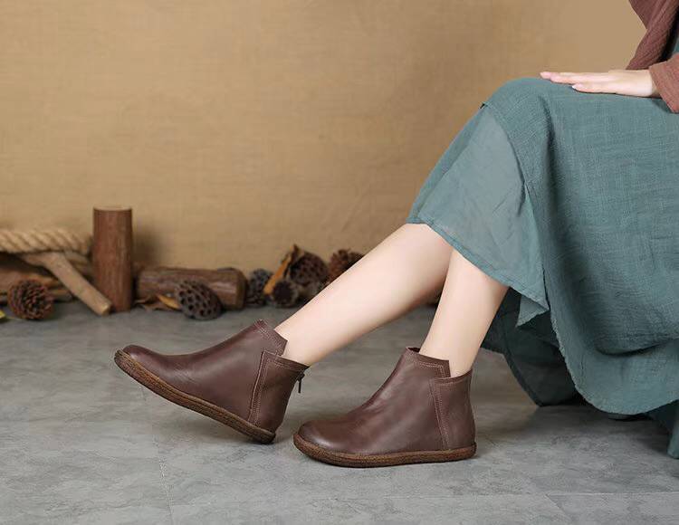 Bottes femme XIXIA en En cuir - Ref 3355018 Image 8