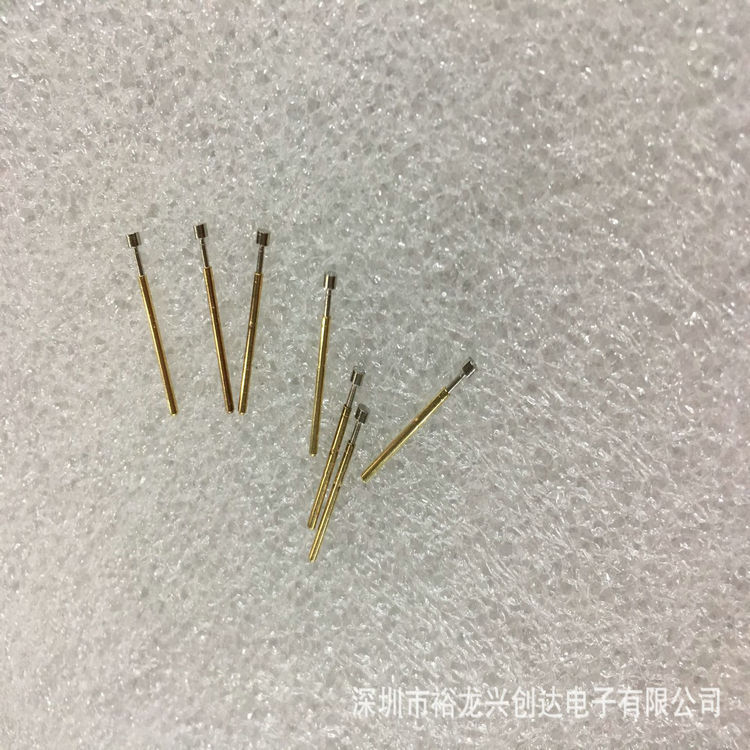 厂家直销P75-G2平头测试探针  1.02*16.5mmPCB弹簧顶针