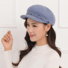 华巧 Demi-season wool felt, hat for leisure, handmade