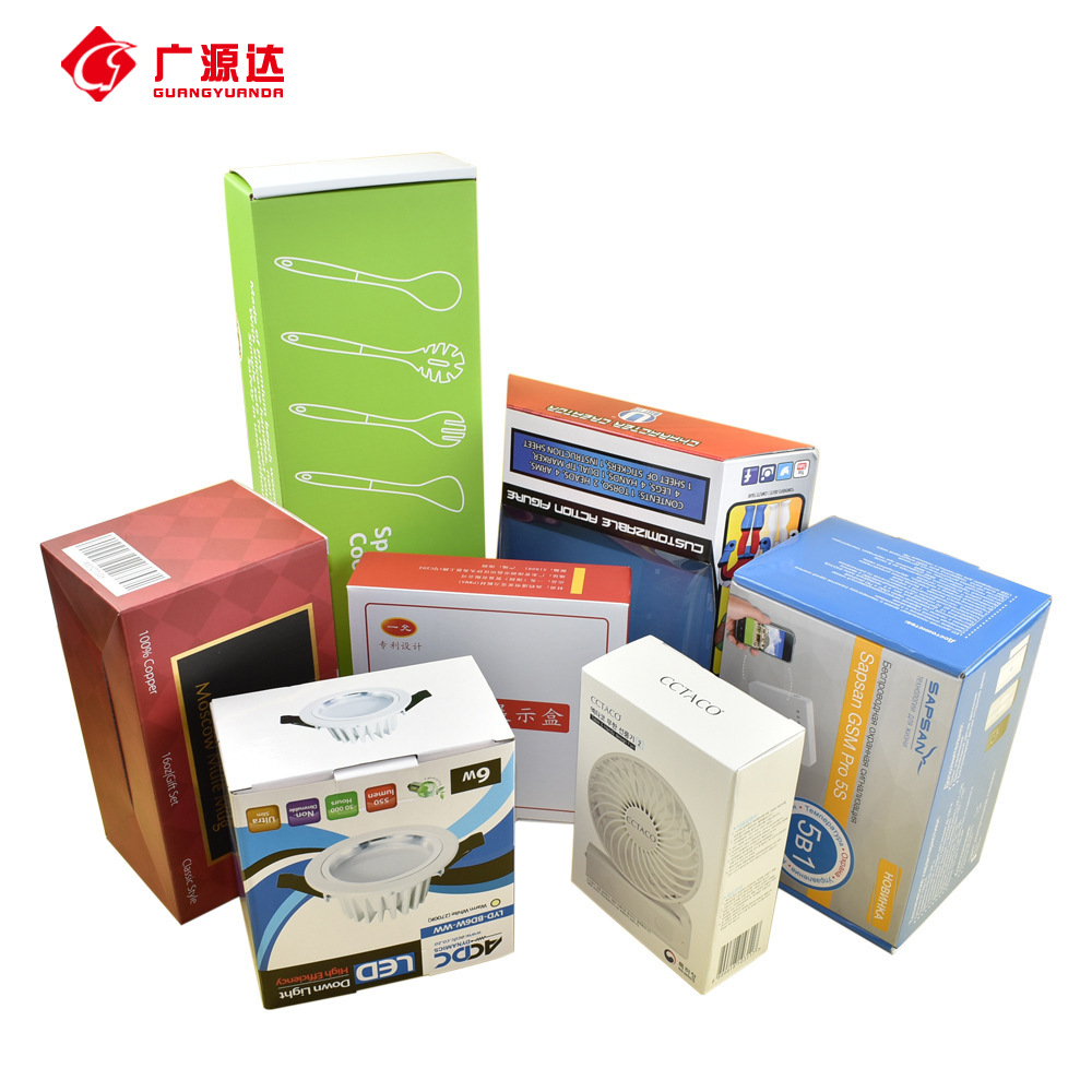 紙盒包裝 瓦楞紙盒定做 手機殼化妝品開窗展示包裝盒彩盒定制印刷