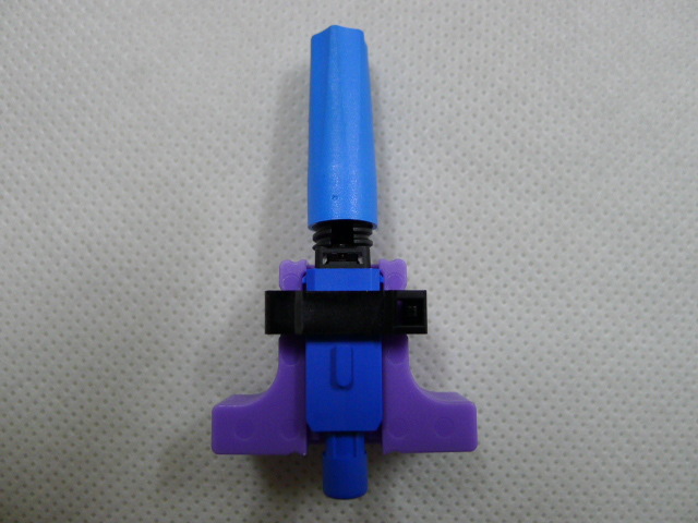 紫色冷接头 光纤快速连接 SC头光纤连接器 方便简单冷接子 飞机头