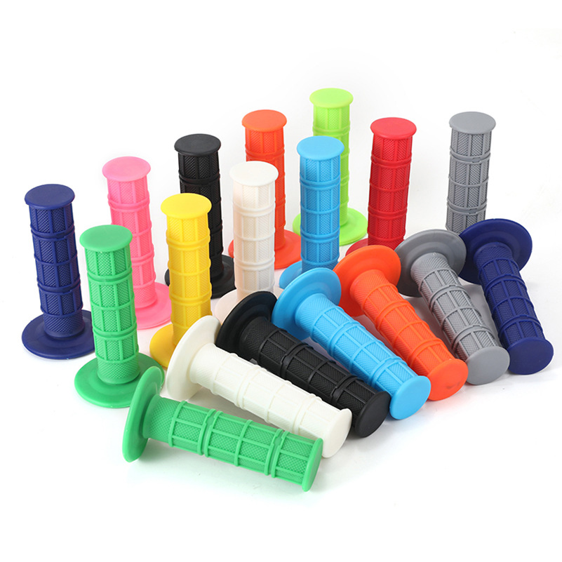 Handle cover grip cover motorcycle off-road vehicle accessories modified monochrome soft grip handle rubber handlebar rubber silicone cover