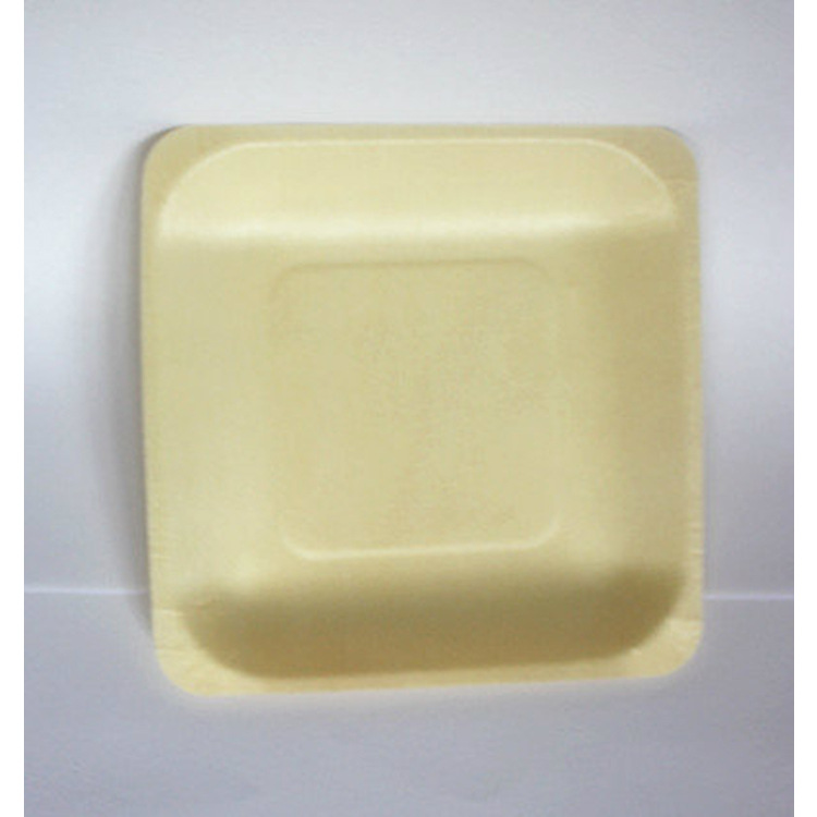 一次性木盘蛋糕甜品糕点饼干碟 订制logo送餐外卖户外野餐可降解