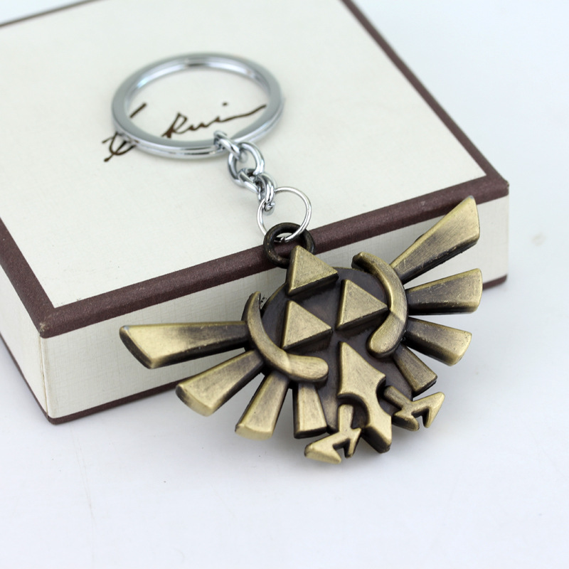 Alloy Material 1 Piece Cartoon Style Triangle Devil's Eye Owl Alloy Unisex Keychain Necklace