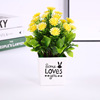 Realistic creative plant lamp, small pot, small flowerpot, factory direct supply