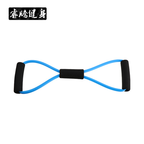 TPE8字拉力绳八字拉力器女生拉力器扩胸器瑜伽普拉提供应瑜伽