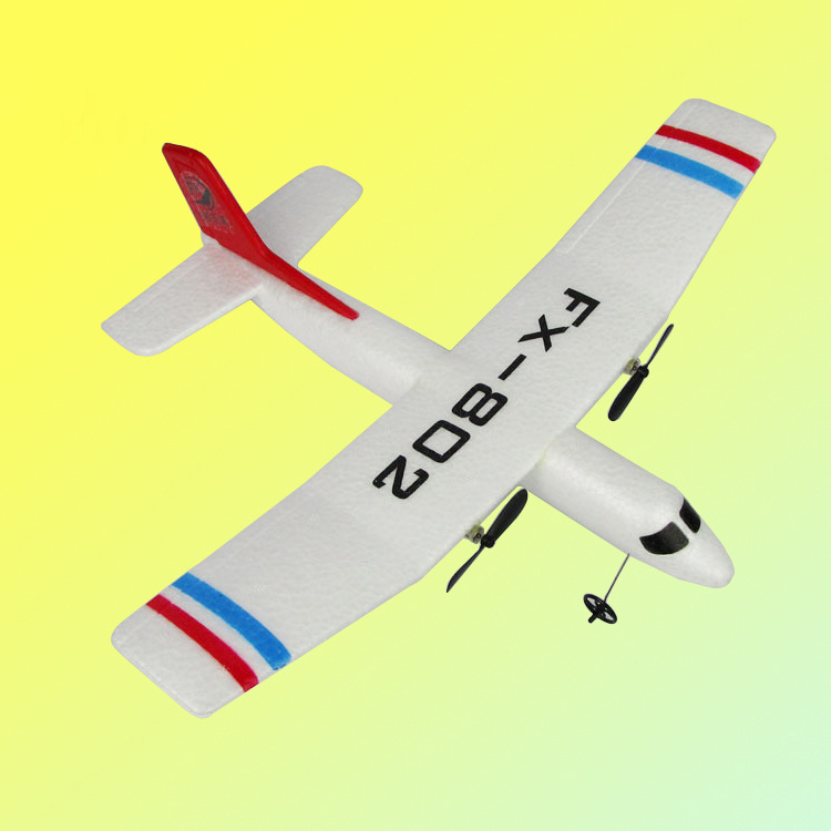 FX-802两通道电动遥控滑翔飞机户外儿童玩具入门级航空模型固定翼|ms