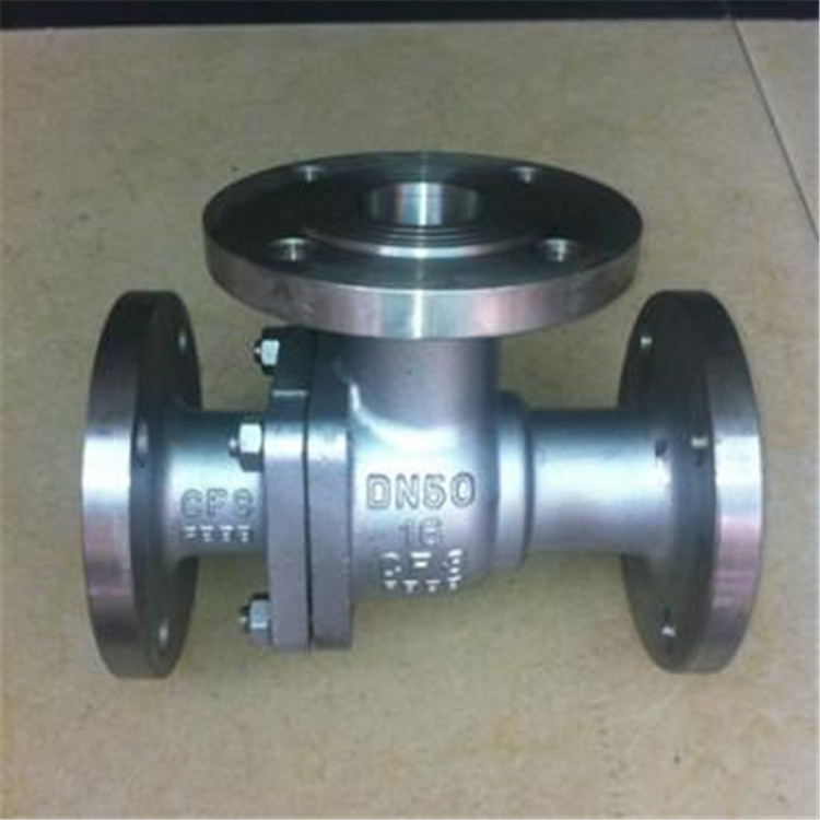 Q44F-16C铸钢T型三通球阀埃尼斯电动 气动三通球阀 电动头 气动头