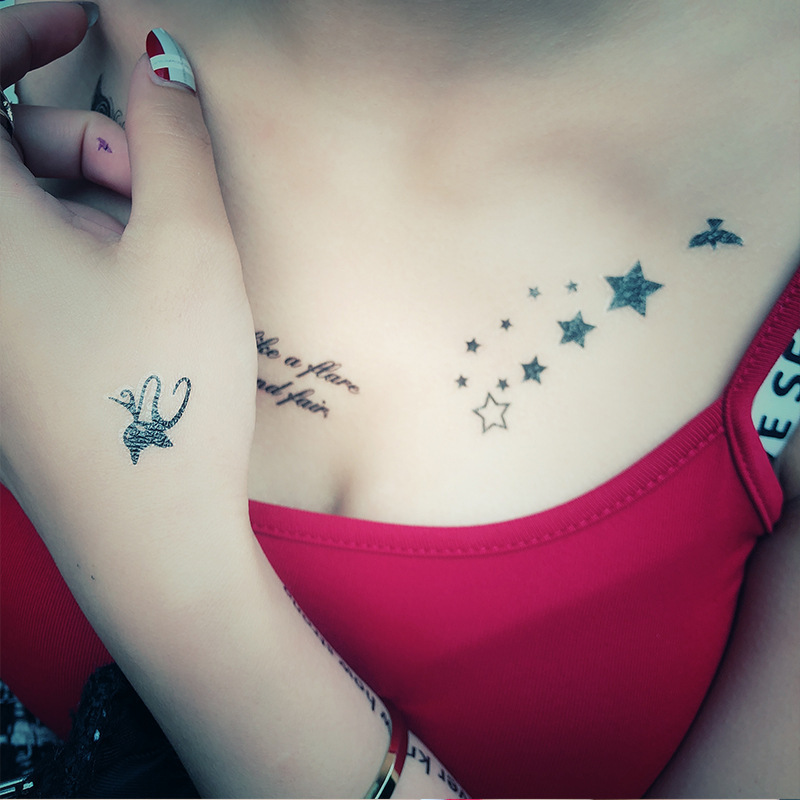 2021 New Tattoo Stickers, Fashionable Styles, Suitable for Temporary Party Places in Beach Gyms and Other Styles and Various Trends