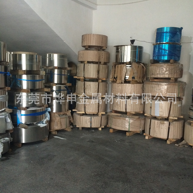 301 304 316 不锈钢带 不锈弹簧片发条料可加工分条 整平切片修边