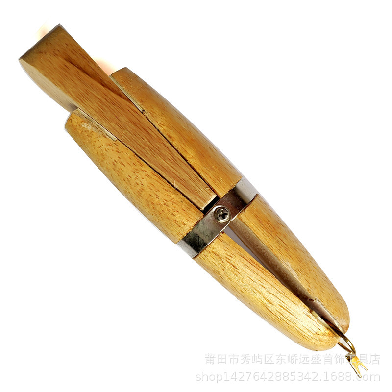 TSK anillo de madera anillo de clip accesorio dedo clip de madera joyería clip de fijación Herramienta de procesamiento de joyas