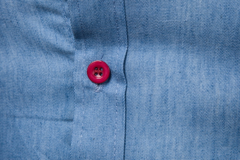 Herren Jeanshemd Aus Baumwolle Lässiges Herrenhemd_voghion.com