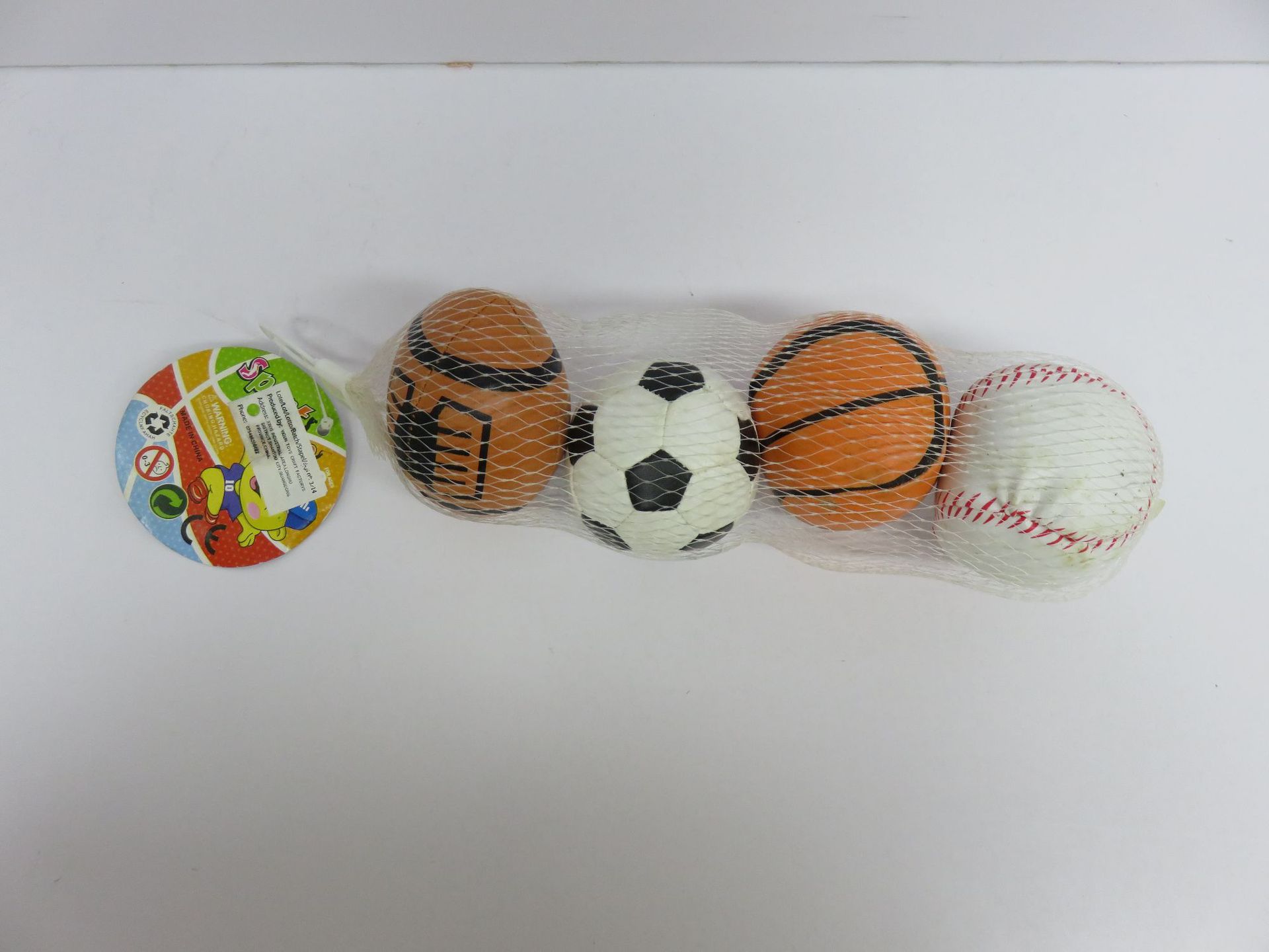3.5 inch set of four basketball Football Football toy ball cotton ball
