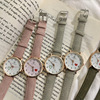 Retro trend fresh cute watch, Korean style, simple and elegant design