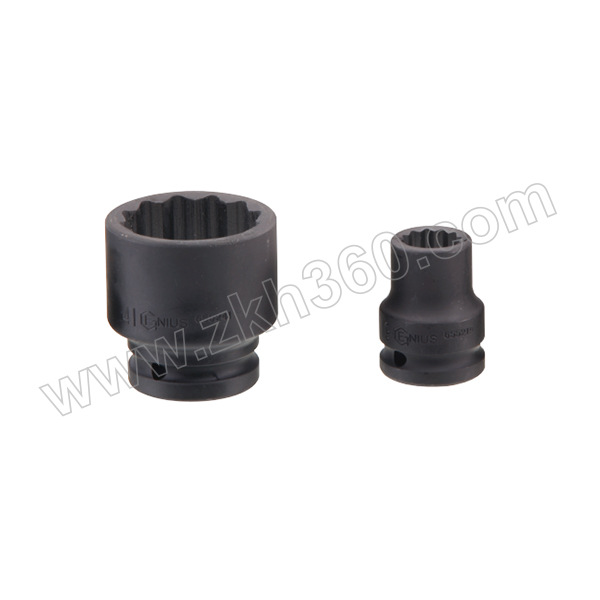 1/2″公制气动薄壁12角套筒（铬钼钢）GENIUS/天赋4538221/2″×