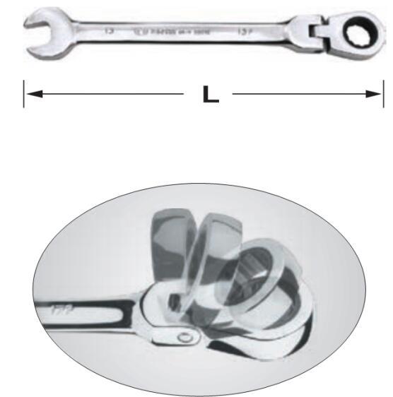 活动棘轮两用扳手,8mm/鹰之印