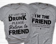 ���QT��if lost or drunk / I'm the friend������H�b