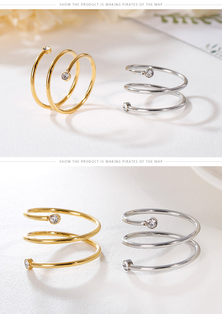 Women'S Gender Korean Style Style PVD Coated 18K Gold Plated Titanium Steel Korean Style Waterproof Non Tarnish