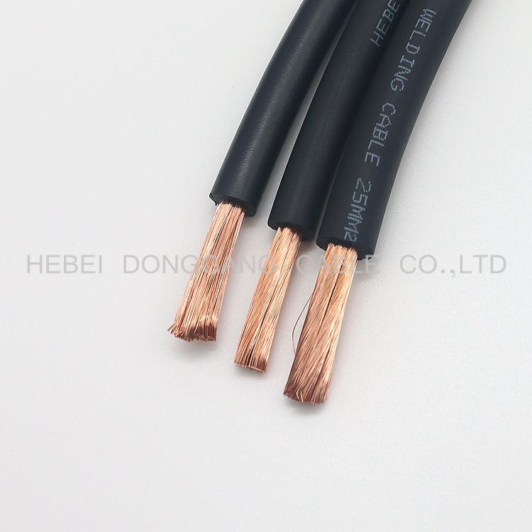 厂家直供国标铜芯电焊机焊接电缆 橡皮绝缘焊接线 YH铜芯电焊线