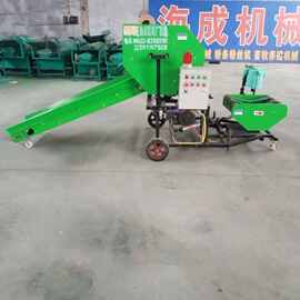 秸秆青储机型号青贮饲料的制作方法视频 全自动打捆包膜机图片